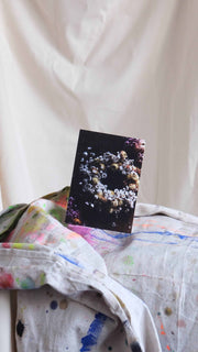 Paper Daisy Wreath Card