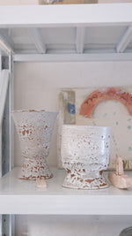 Load image into Gallery viewer, Tom Mason Filigree Pedestal Vase, 2026