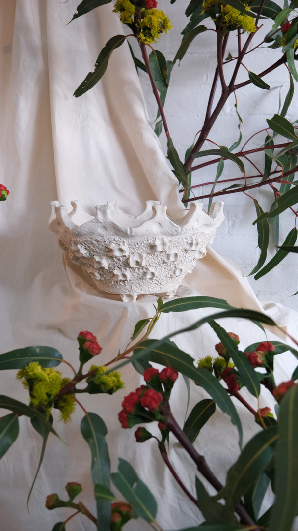 Objects Of Virtue White Footed Dish