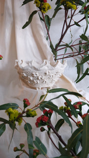 Objects Of Virtue White Footed Dish