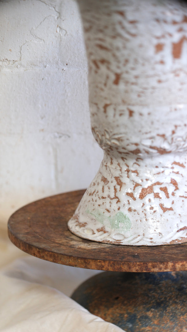 Tom Mason Filigree Pedestal Vase, 2026