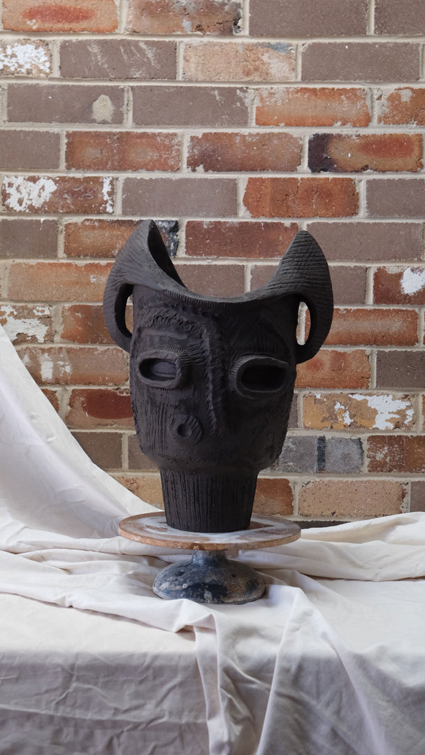 Objects Of Virtue Ceramic Charcoal Pot #233