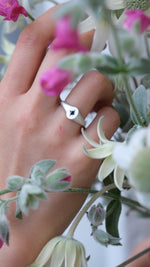 Load image into Gallery viewer, Hugh Thyregod Star Set Australian Sapphire Signet Ring