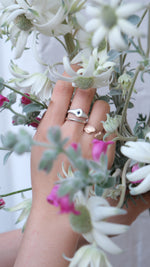 Load image into Gallery viewer, Hugh Thyregod Star Set Australian Sapphire Signet Ring